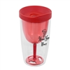 Custom Traveling Tumbler, Red