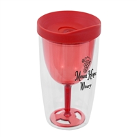 Custom Traveling Tumbler, Red