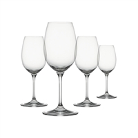 Clearâ„¢ Shatter-Proof, White Drinkware, Set of 4