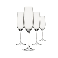 Clearâ„¢ Shatter-Proof, Champagne Drinkware, Set of 4