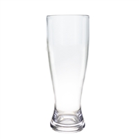 Clear Pilsner Beer Glass, Tritan Plastic 24 Oz