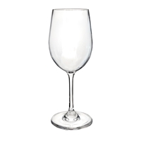 Acrylic White Wine Glass, 12 Oz