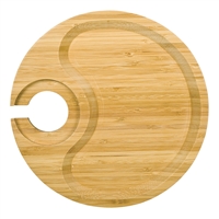 Bamboo Party Plate, Round, Bulk