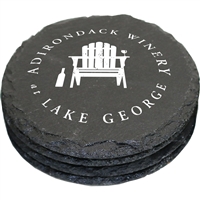 Custom Slate Coaster, Round