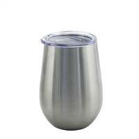 Apollo  Cup 12 oz  W/ Lid, Stainless Steel