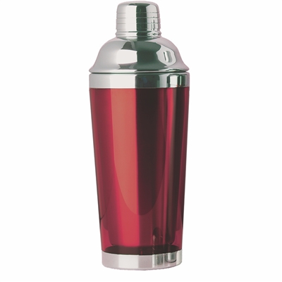 Dominica Cocktail Shaker, 16 Oz, Red