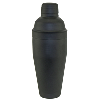 Tavern Cocktail Shaker, 24 oz, Bulk, Black