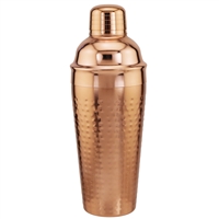 Tavern Cocktail Shaker, Hammered Copper, 24 oz