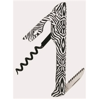 Carded Hugger Corkscrew, Zebra