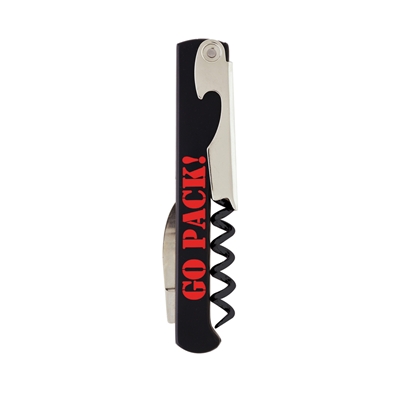 Custom Waiter's Corkscrew, Black, Bulk