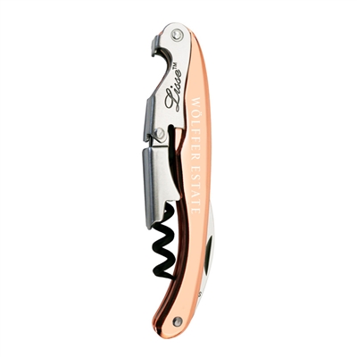 Custom Lisse Corkscrew, Plated, Copper, Bulk