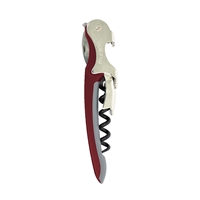 Murano Corkscrew, Burgundy, Bulk