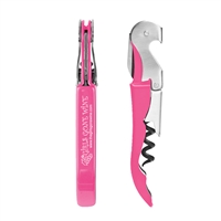 Custom Duo-Lever Corkscrew, Pink, Bulk