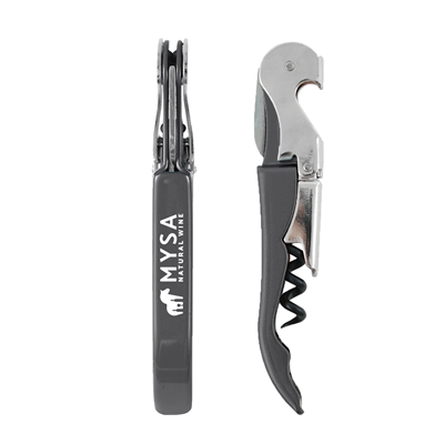 Custom Duo-Lever Corkscrew, Dark Gray, Bulk