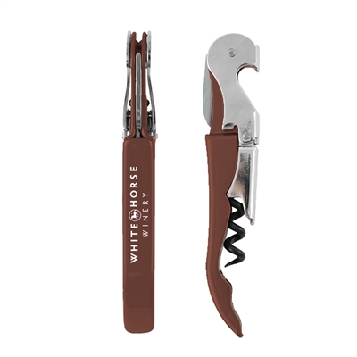 Custom Duo-Lever Corkscrew, Chocolate, Bulk