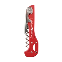 Custom Boomerang 2-Step Corkscrew, Red, Bulk