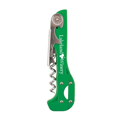 Custom Boomerang 2-Step Corkscrew, Apple Green, Bulk