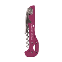 Custom Boomerang 2-Step Corkscrew, Fuchsia, Bulk