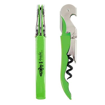 Custom Pulltap Corkscrew, Lime Green, Bulk