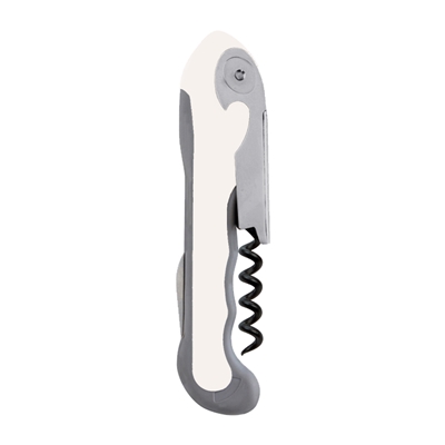 Crescendo Corkscrew, White/Gray, Bulk