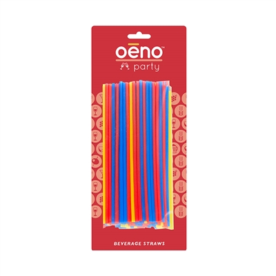 Beverage Straws, Carded