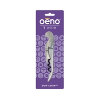 Duo-Lever Corkscrew, Stainless Steel, Carded