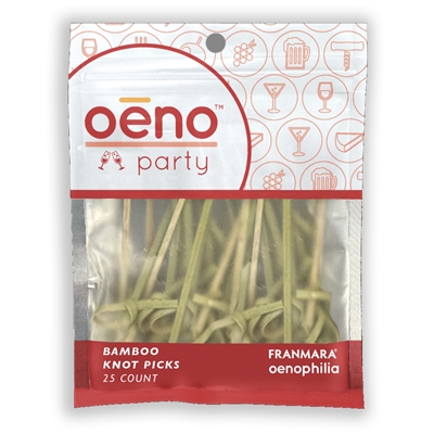 Party Bamboo Knot Picks, 25-Count