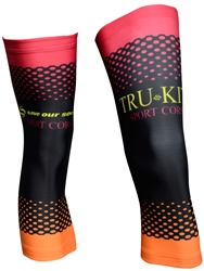 Sport Corsa - Knee Warmers (Orange/Red dots)