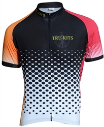 Sport Corsa - SS Jersey - Dots - Orange/Red