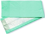 Night Dry Underpads, 30X36, Heavy Fluff with Polymer, Green Backing (EXUG3036)