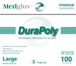 DuraPoly (PE) Poly Disposable Gloves (MG900)