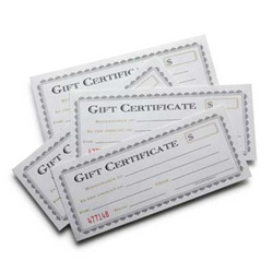 All in Good Taste Productions Store Gift Certificates