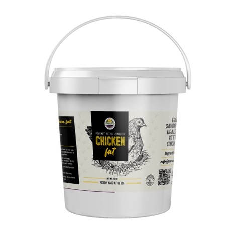 Premium Rendered Chicken Fat 2 tubs/1.5lb