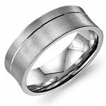 10K White Gold Band