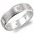 Diamond 10K White Gold Band