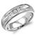 Diamond 10K White Gold Band