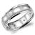 Diamond 10K White Gold Band