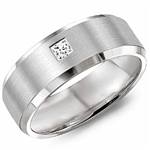 Diamond Palladium 950 Band