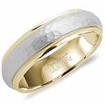14K White & Yellow Gold Band