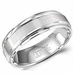 14K White Gold Band