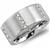 Diamond 14K White Gold Band