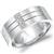 Diamond 14K White Gold Band