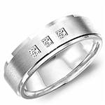 Diamond 14K White Gold Band