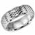 18K White Gold Band