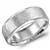 18K White Gold Band