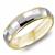 18K White & Yellow Gold Band