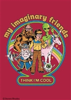 My imaginary friends think I'm cool