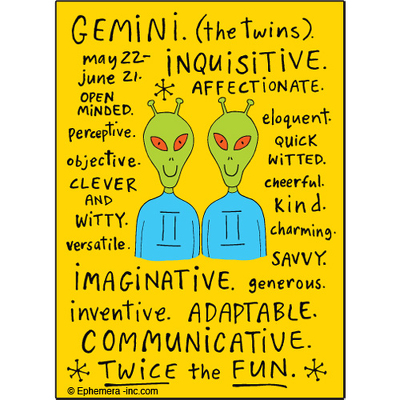 Gemini nice  Clayboys zodiac