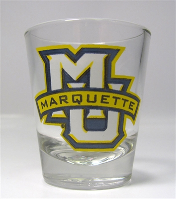 Marquette Golden Eagles MU Shot Glass