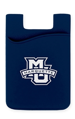 Marquette Golden Eagles Silicone Phone Wallet Sticker | Card Holder